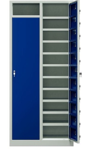 Metalowa szafa skrytkowa CC11/11 DC 11-drzwiowa
