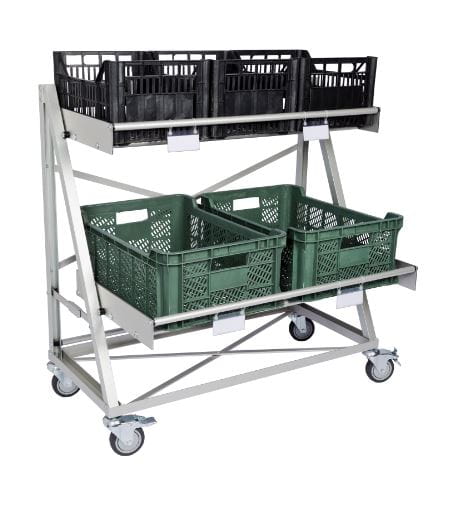 wózek transportowy do regału składanego na owoce i warzywa.JPG