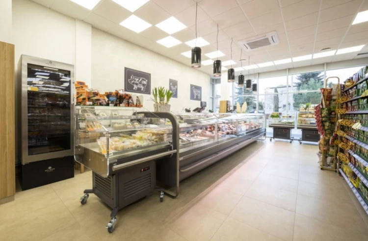 Wyspa chłodnicza do gastronomii z czynnikiem R290