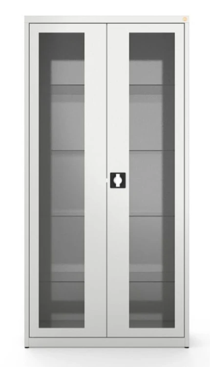 Szafa medyczna dwuskrzydłowa, jednokomorowa, drzwi przeszklone MD2s .jpg
