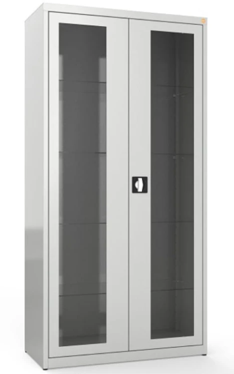 Szafa medyczna dwuskrzydłowa, jednokomorowa, drzwi przeszklone MD 2s .jpg