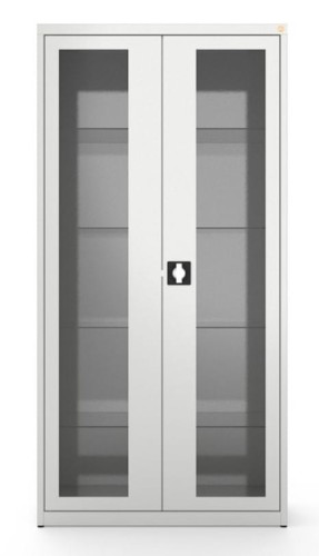 Szafa medyczna dwuskrzydłowa, jednokomorowa, drzwi przeszklone MD2s .jpg