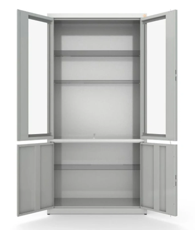 Szafa medyczna dwuskrzydłowa, dwudzielna, dwukomorowa, drzwi górne  MDW2s.jpg