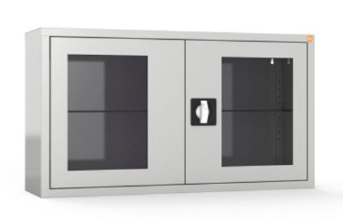 Szafa medyczna wisząca, dwudrzwiowa, drzwi przeszklone MD-W2.jpg