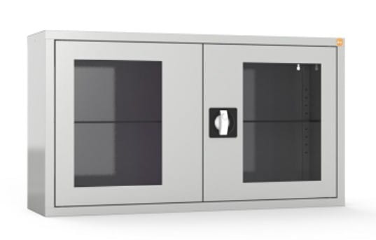 Szafa medyczna wisząca, dwudrzwiowa, drzwi przeszklone MD-W2.jpg
