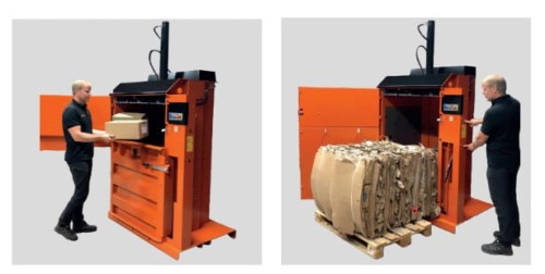 Belownica Orwak Compact 3150 do makulatury i folii