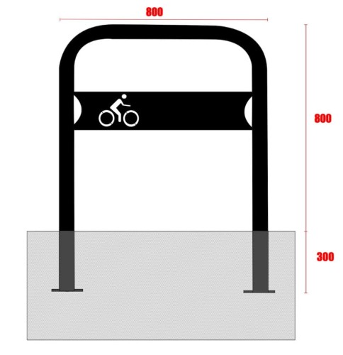 Stojak rowerowy typu U, z wypełnieniem graficznym 80 x80cm.jpg