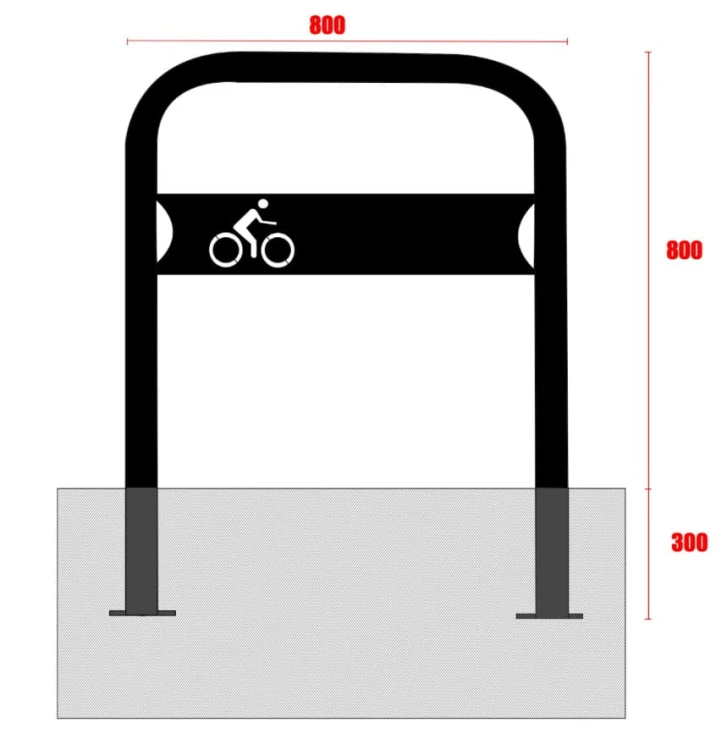 Stojak rowerowy typu U, z wypełnieniem graficznym 80 x80cm.jpg