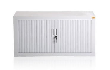 Nadstawka do szafy biurowej dwuskrzydłowa, z drzwiami .jpg