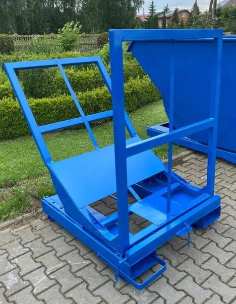 Kontener stalowy PMTC do wózka widłowego
