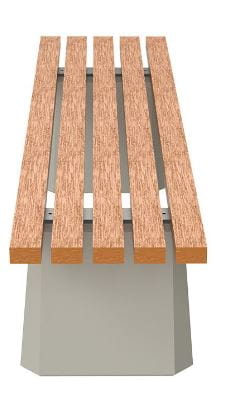 Ławka miejska, ławka betonowa, mała architektura, producent.JPG