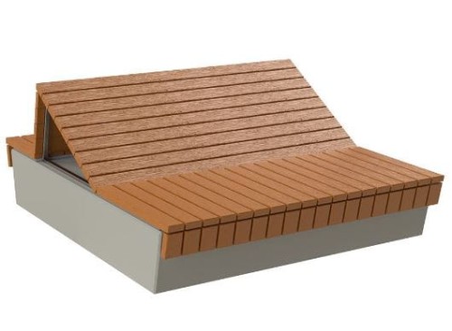 Leżak betonowy, leżak miejski, producent, mała architektura, ławko-leżak wypoczynkowy.JPG