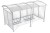 Zadaszona wiata rowerowa Zorza 420 x 230 x 240 cm
