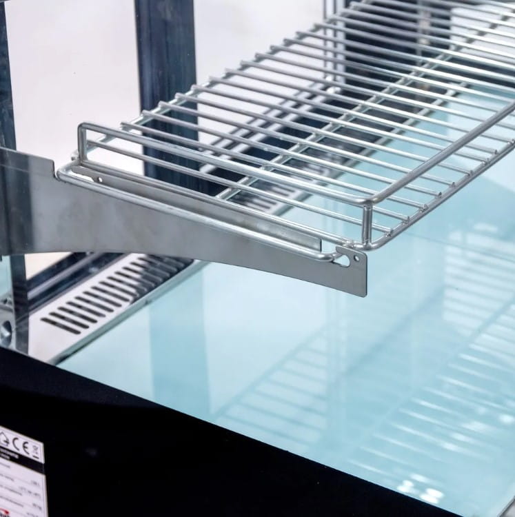 Witryna chłodnicza do kawiarni Mega-M ELSA MINI S66 Inox