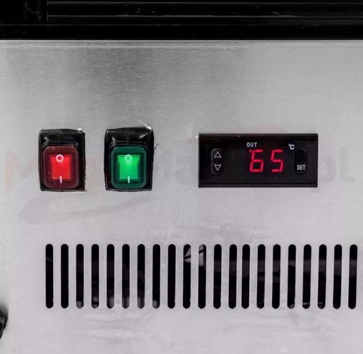 Witryna grzewcza nastawna Mega-M CLARA MINI S66 Inox