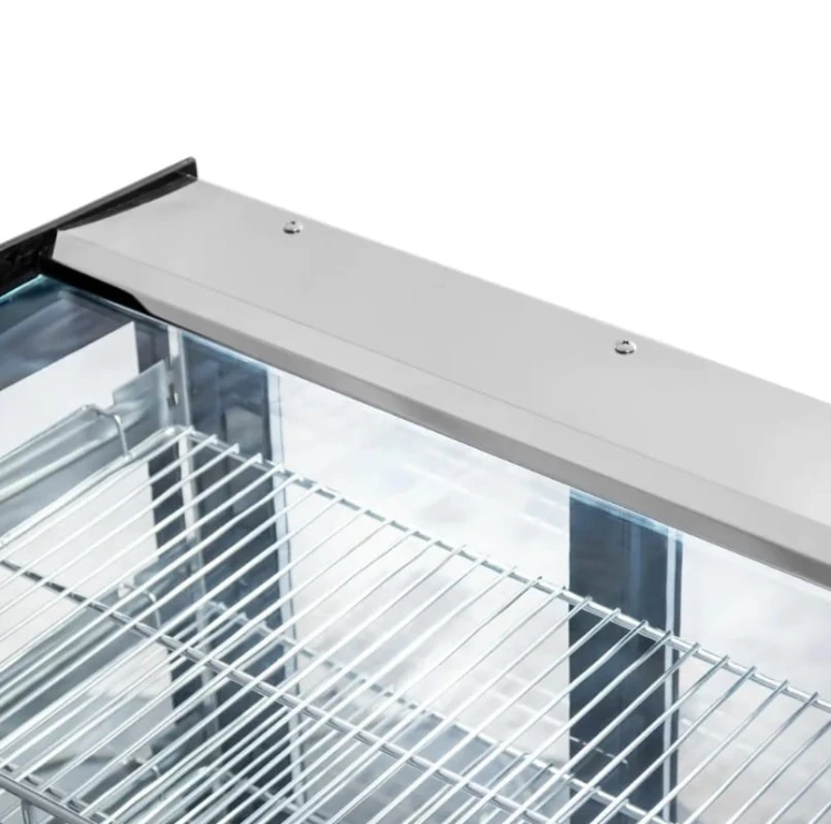 Witryna grzewcza Mega-M CLARA MINI S66 Inox ze stali nierdzewnej