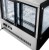 Witryna Mega-M CLARA MINI S66 Inox z giętą szybą frontową