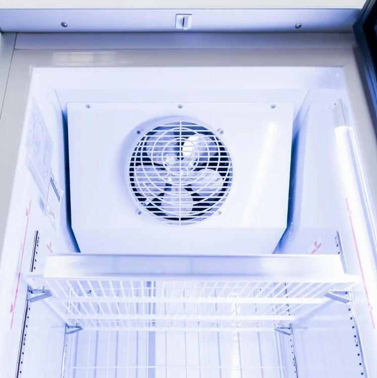 Witryna mroźnicza Mega-M OLAF R62 white z 5 półkami