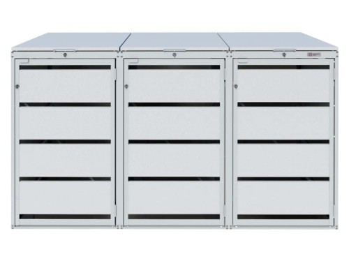 Zabudowa pojemników na śmieci Cuba 120 l x 3