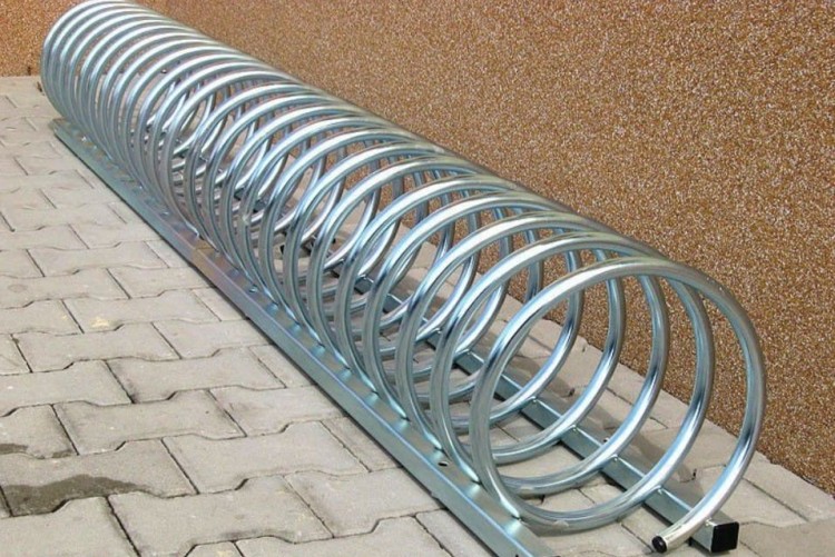 Dwustronny stojak rowerowy VIRO-8 na 8 rowerów