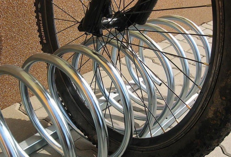 Parking rowerowy VIRO-8 stal nierdzewna 8 stanowisk