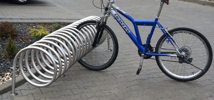 Stojak na 10 rowerów VIRO PION do przestrzeni publicznych