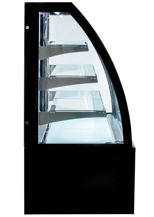 Witryna chłodnicza do ciast Mega-M CLARA S90 black