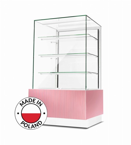 Witryna cukiernicza chłodnicza Dolce Visione Basic 700 BIANCO