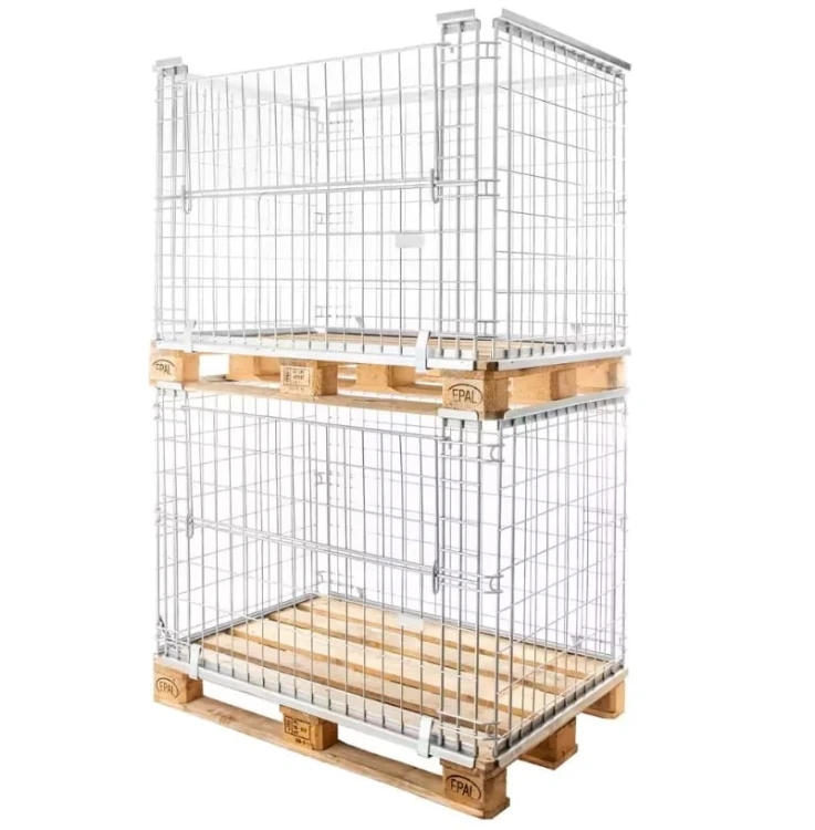 Metalowy gitterbox 120x80 cm do magazynu