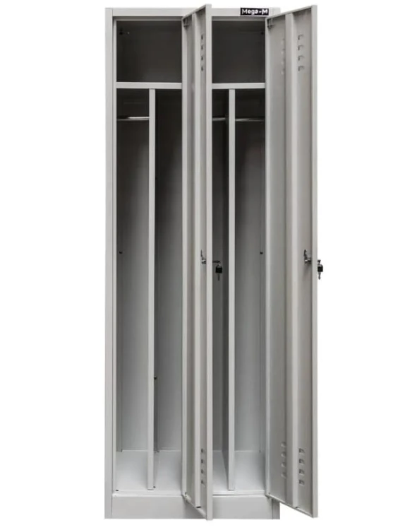 Metalowa szafka ubraniowa BHP Mega-M szerokość 60 cm