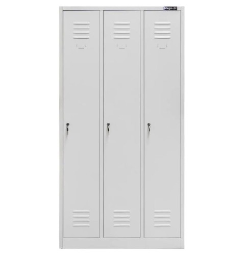 Szafka BHP ubraniowa Mega-M 3-drzwiowa 90 cm