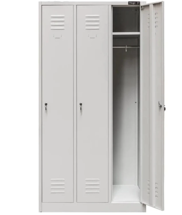 Szafka ubraniowa BHP stalowa 90 cm Mega-M