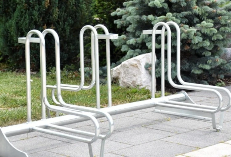 Dwustanowiskowy stojak rowerowy RAD-2 Premium
