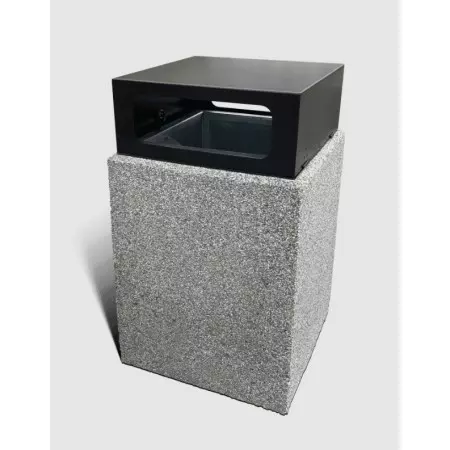 Betonowy kosz kwadratowy Betonita 159 90L