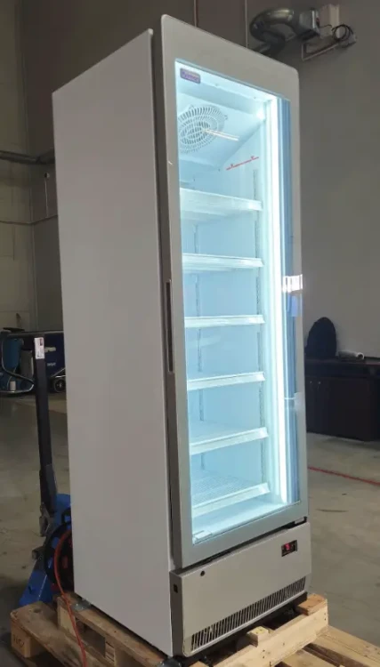 Przeszklona szafa mroźnicza SD-300H 595x664x1860 mm
