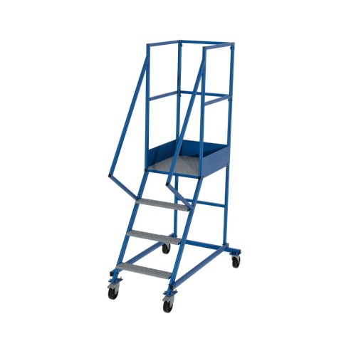 Drabina magazynowa z platformą 550 x 650 mm
