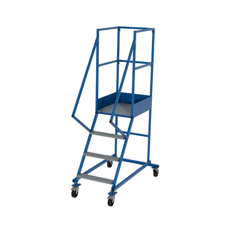 Drabina magazynowa z platformą 550 x 650 mm