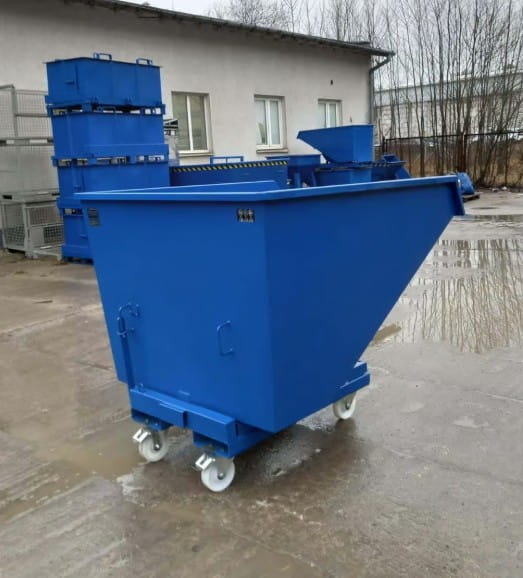 Pojemnik samowyładowczy NTK Eco 600 o nośności 800 kg