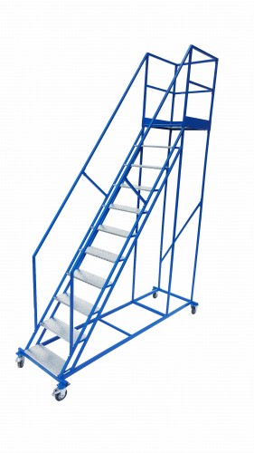 Mobilny pomost przejezdny DJ2750 z balustradami