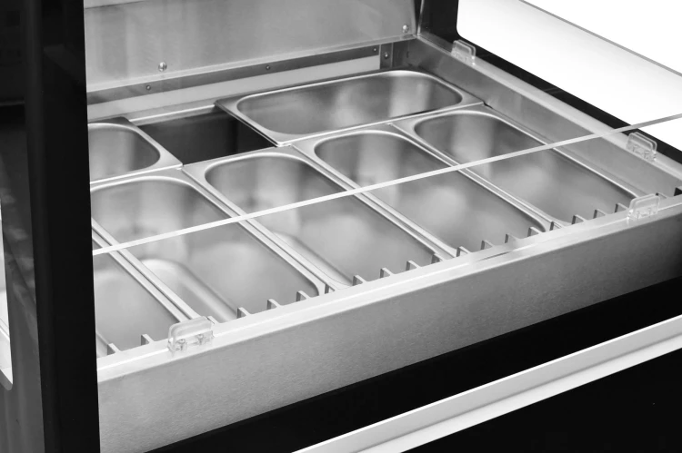 Dystrybutor do lodów Gelato VG 7 z 7 kuwetami