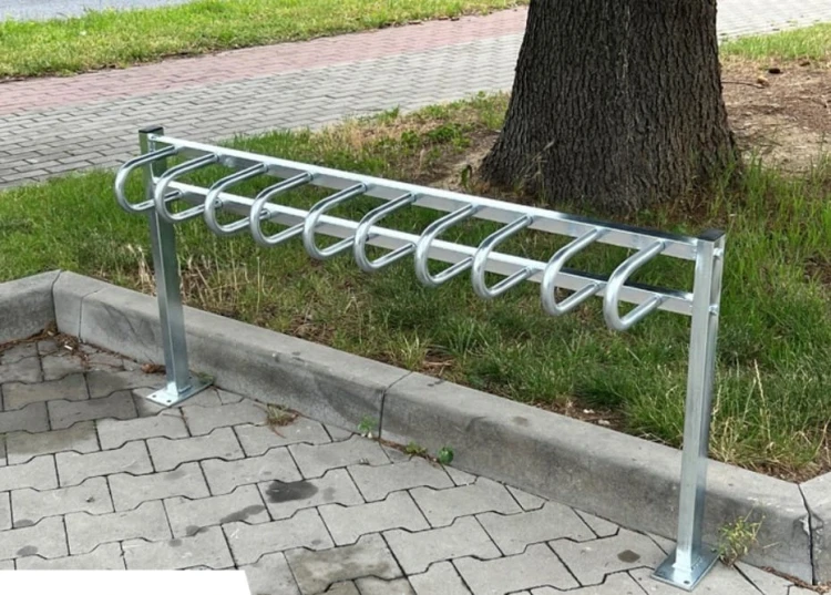 Stojak na hulajnogi Rubin 5 stanowiskowy stal ocynkowana i malowana