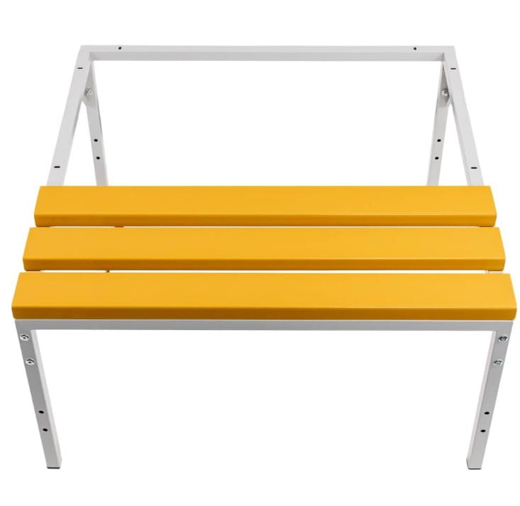 Podstawa pod szafkę BHP 60x80x43 cm z wygodnym siedziskiem