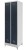 Metalowa szafka pracownicza Mega-M na nóżkach 2-drzwiowa 60 cm