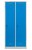 Szafka BHP ubraniowa Mega-M 2-drzwiowa z przegrodami 80 cm