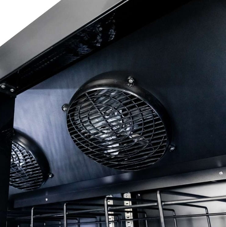 Witryna chłodnicza Prestige Black 800L do sklepu i gastronomii