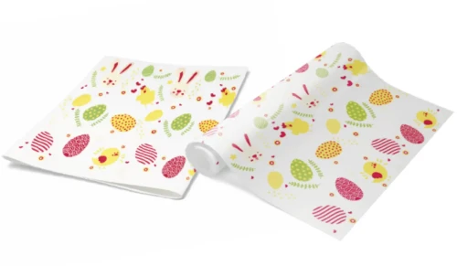 Akrkusze 50x70 cm papier świateczny - Wielkanoc.webp