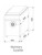 Profesjonalny wilk gastronomiczny Cryolite ze stali Inox