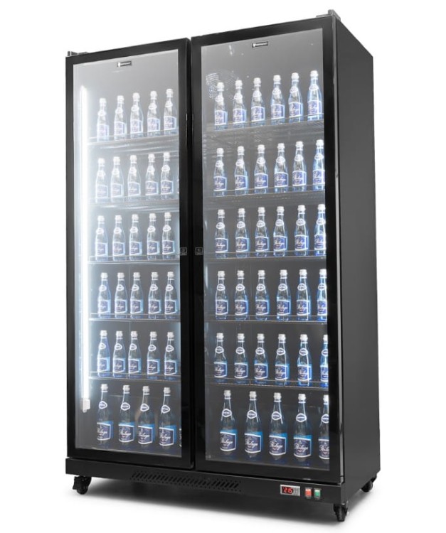 Szafa chłodnicza przeszklona 2-drzwiowa RestoQuality RQ1060FC