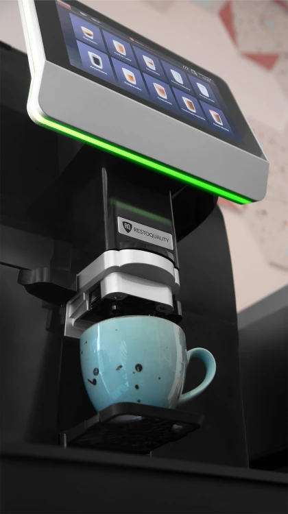 Ekspres automatyczny RQK33 PRO z 2 zbiornikami instant i systemem mlecznym