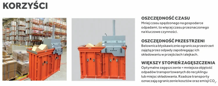Belownica dwukomorowa ORWAK Multi 5070 do kartonu i folii